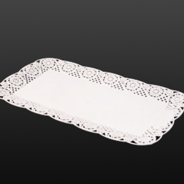 BANDEJA RECTANGULAR CON BLONDA 27X36-CAJA X 50 UNIDADES BANDEJA RECTANGULAR CON BLONDA 27X36-CAJA X 50 UNIDADES