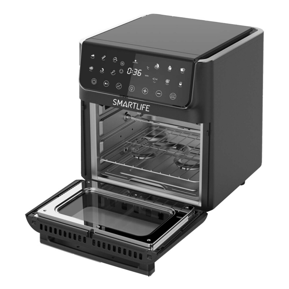 FREIDORA DE AIRE SMARTLIFE 12-LITROS NEGRO SL-AFDG012