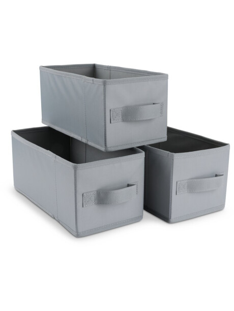 Cestas ALBAN A14xL28xA13cm juego de 3 Cestas ALBAN A14xL28xA13cm juego de 3