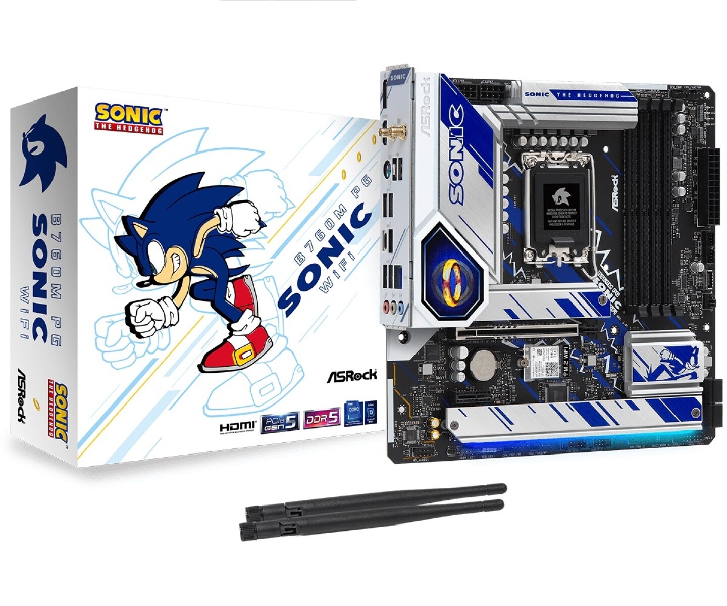 Placa Madre Asrock B760m Pg Sonic Lga1700 - PLACA MADRE ASROCK B760M PG SONIC WIFI 