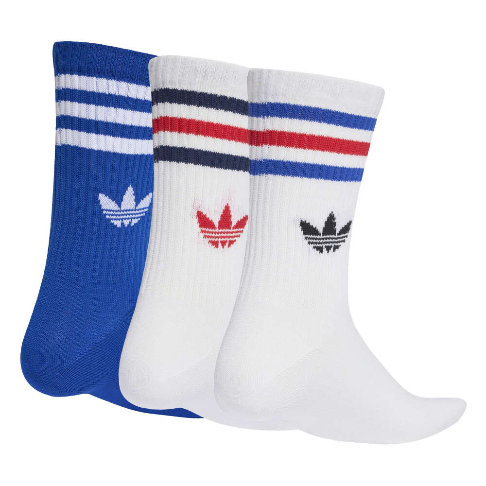Medias Adidas 3S Crew S 3 Pack Unisex White