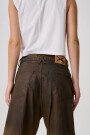 Jean Baggy Wolf Marron