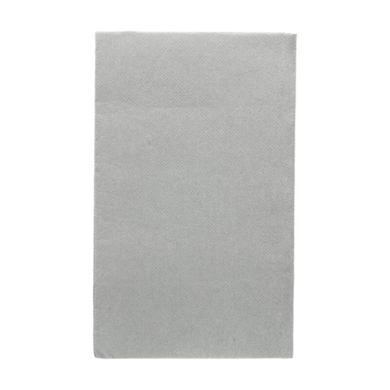 SERVILLETA GRIS DOUBLE POINT 33x40 CM - 50 uds Servilleta Gris Double Point 33x40 Cm - 50 Uds