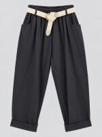 Pantalon italiano Negro