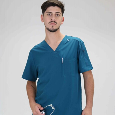 Casaca spandex unisex Argon Petróleo