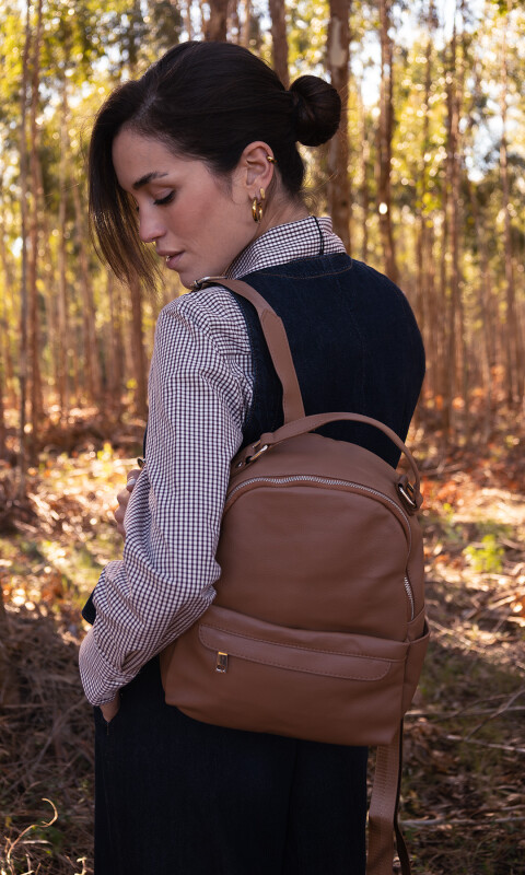 MOCHILA RAVENA TOSTADO