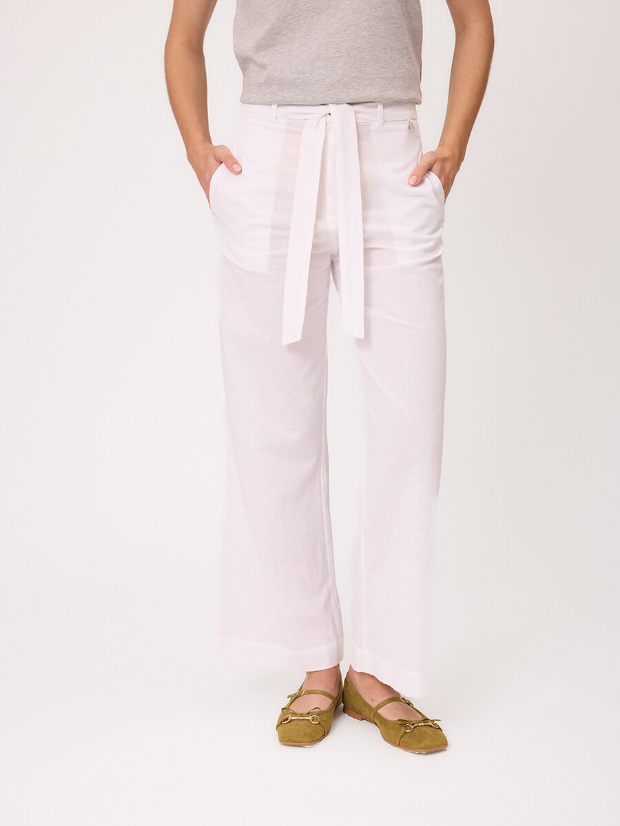 PANTALON MARELA POLANCO - Blanco 