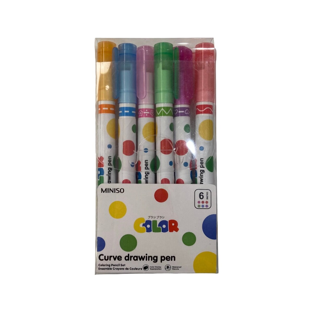 Marcadores dots 6 colores 