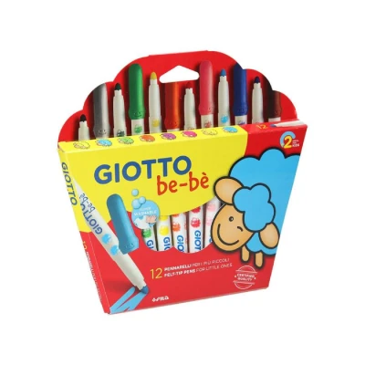 Marcadores Giotto Be-bé x12 Marcadores Giotto Be-bé x12