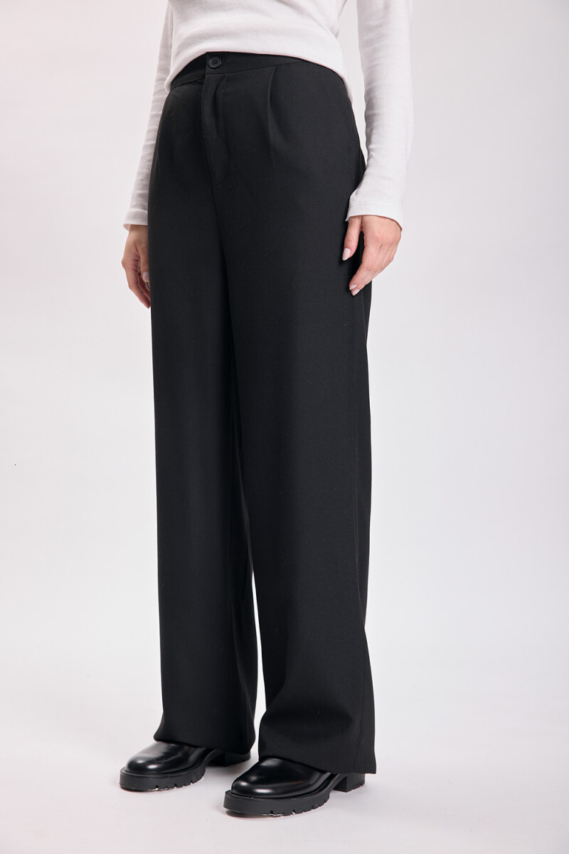 Pantalón de vestir ancho Negro