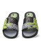 Sandalias Infantiles Marvel Smash Slide Hulk Kids Negro - Plateado - Verde