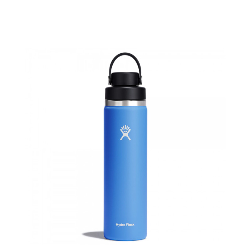 Botella Hydro Flask 24 OZ Wide Chug Cap - Celeste Botella Hydro Flask 24 OZ Wide Chug Cap - Celeste