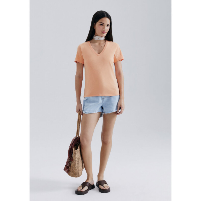 BLUSA MM FEM NARANJA