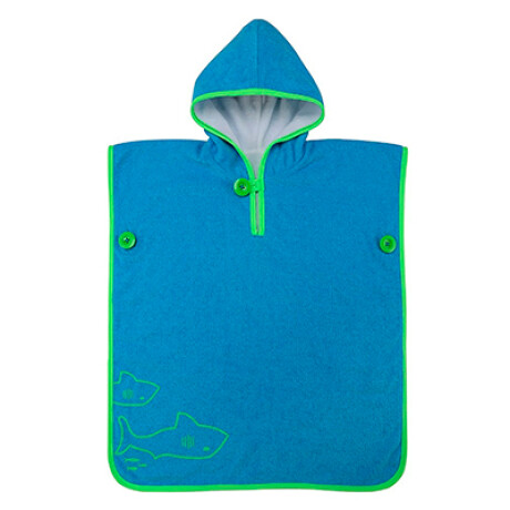 Toalla De Bebé PHELPS 6+ Meses - Blue Green Toalla De Bebé PHELPS 6+ Meses - Blue Green