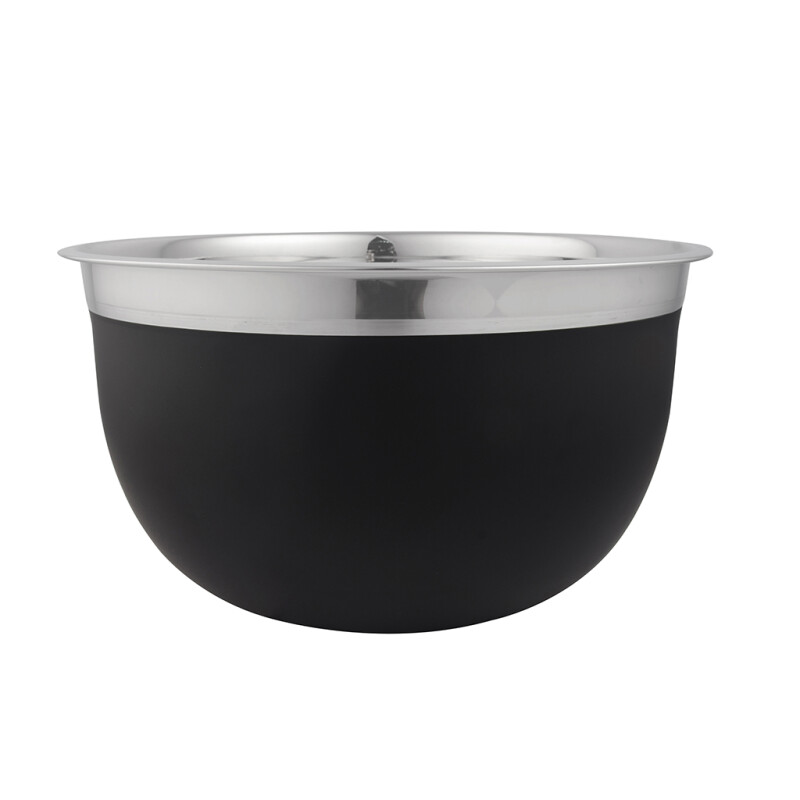Bowl Acero Inox D25Cm Exterior Negro Mate BOWL ACERO INOX D25CM EXTERIOR NEGRO MATE
