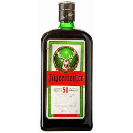 LICOR DE HIERBAS JAGERMEISTER 700ML LICOR DE HIERBAS JAGERMEISTER 700ML