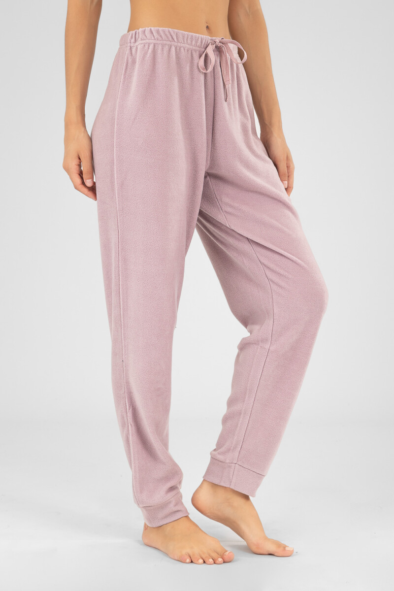 Pantalon polar mujer Lila