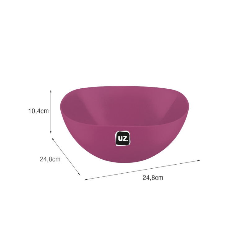 Bowl ensaladera 2lts MAGENTA