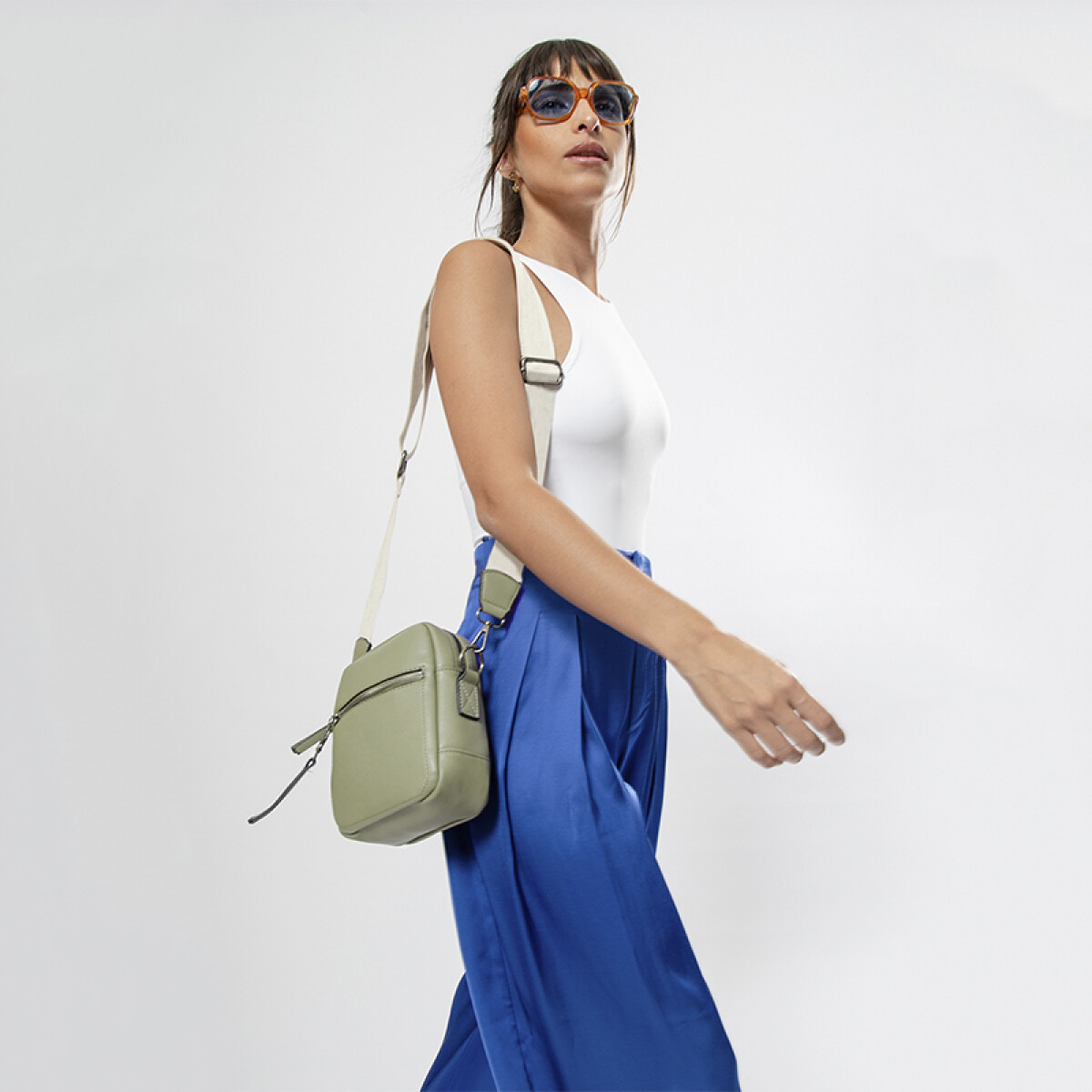 BANDOLERA MORRAL COPACABANA - MENTA 