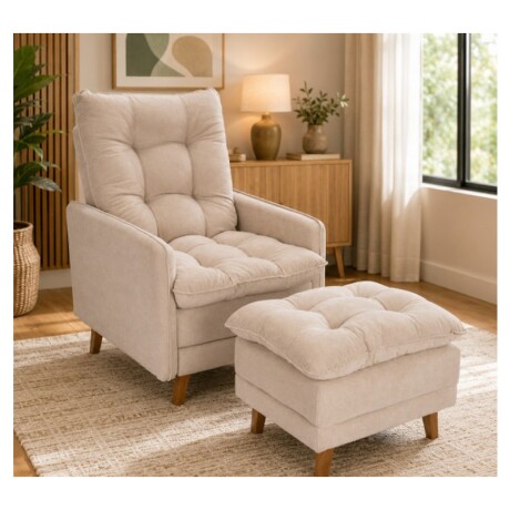 POLTRONA MONTREAL RECLINABLE G504 BEIGE POLTRONA MONTREAL RECLINABLE G504 BEIGE