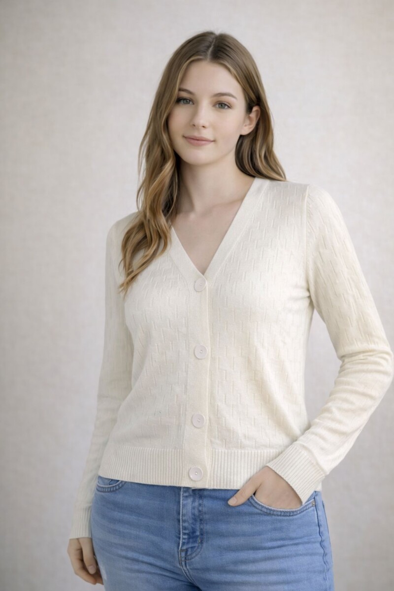 Sweater zarek - Blanco 