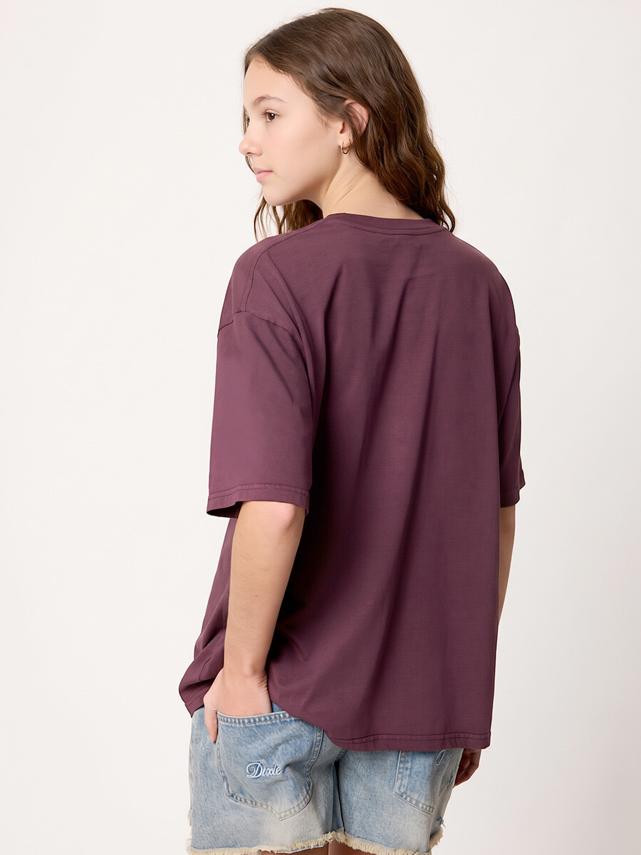 T-SHIRT M/C BALNEARIO TEEN DIXIE Vino