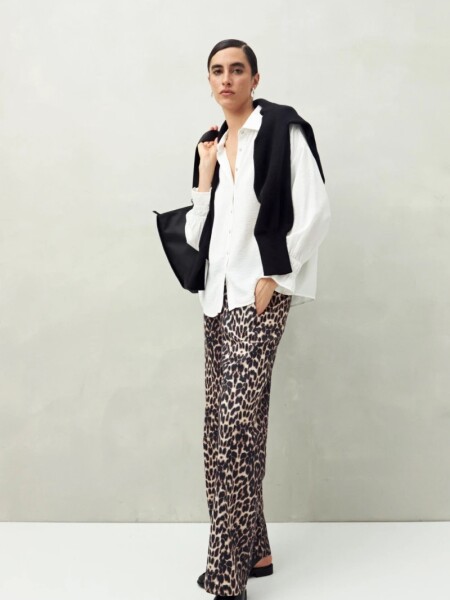 CAMISA D.CASSIN BURBUJA BLANCO