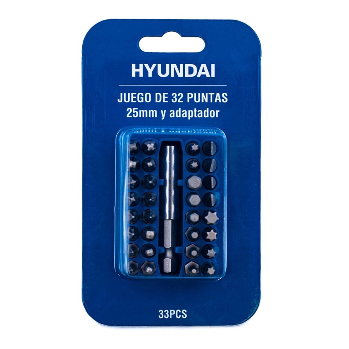 Set de 32 Puntas 25MM y Adaptador Hyundai - 001 