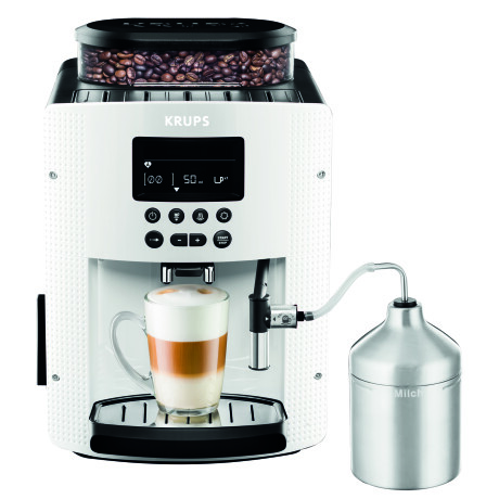 CAFETERA ESPRESSO DISPLAY ESSENTIAL WHITE KRUPS BLANCO