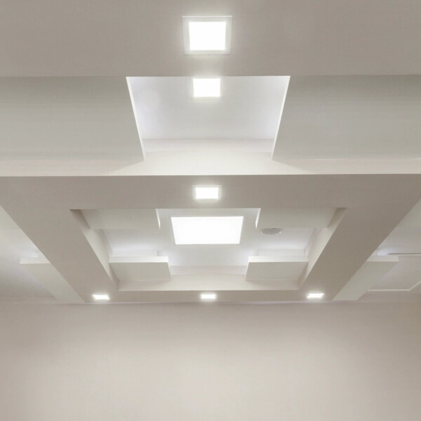Set x12 Panel Led 30x30 24w Plafon Cuadrado Techo Luz Neutra Set x12 Panel Led 30x30 24w Plafon Cuadrado Techo Luz Neutra