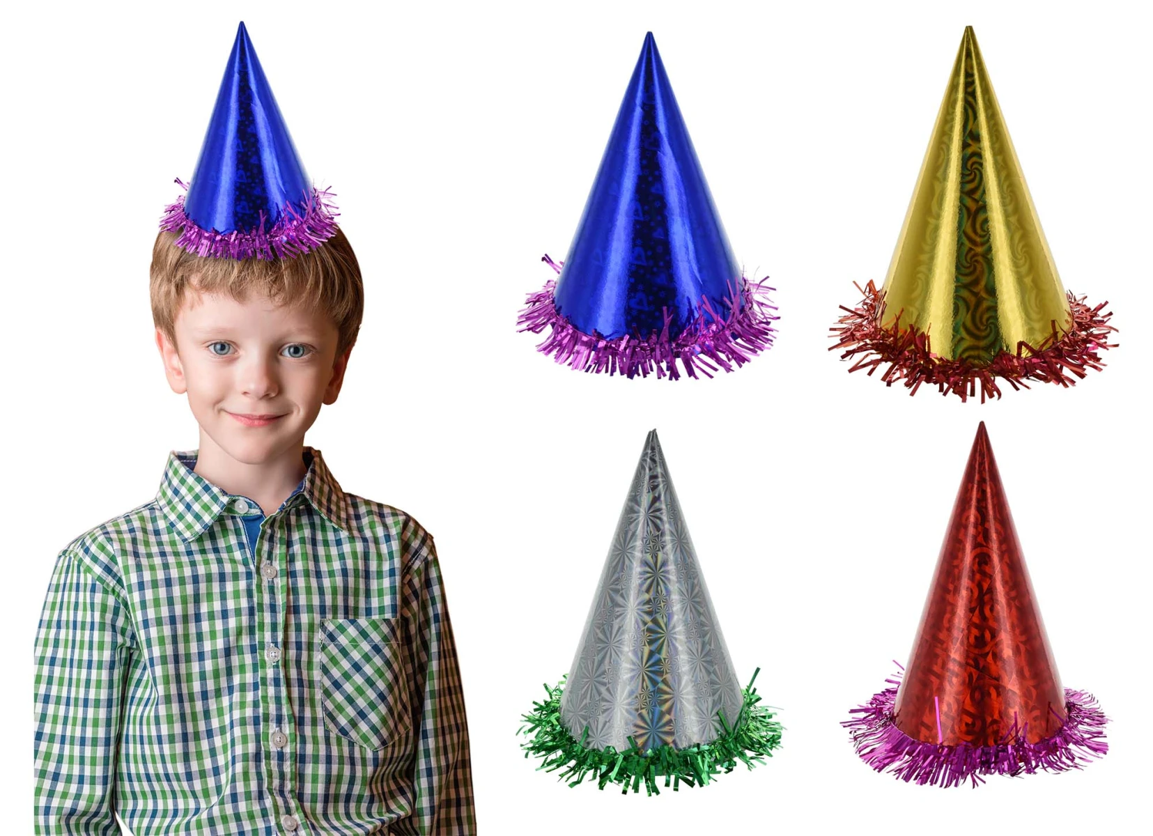 GORRO CUMPLEAÑOS CARTON 7098-EL CLON 