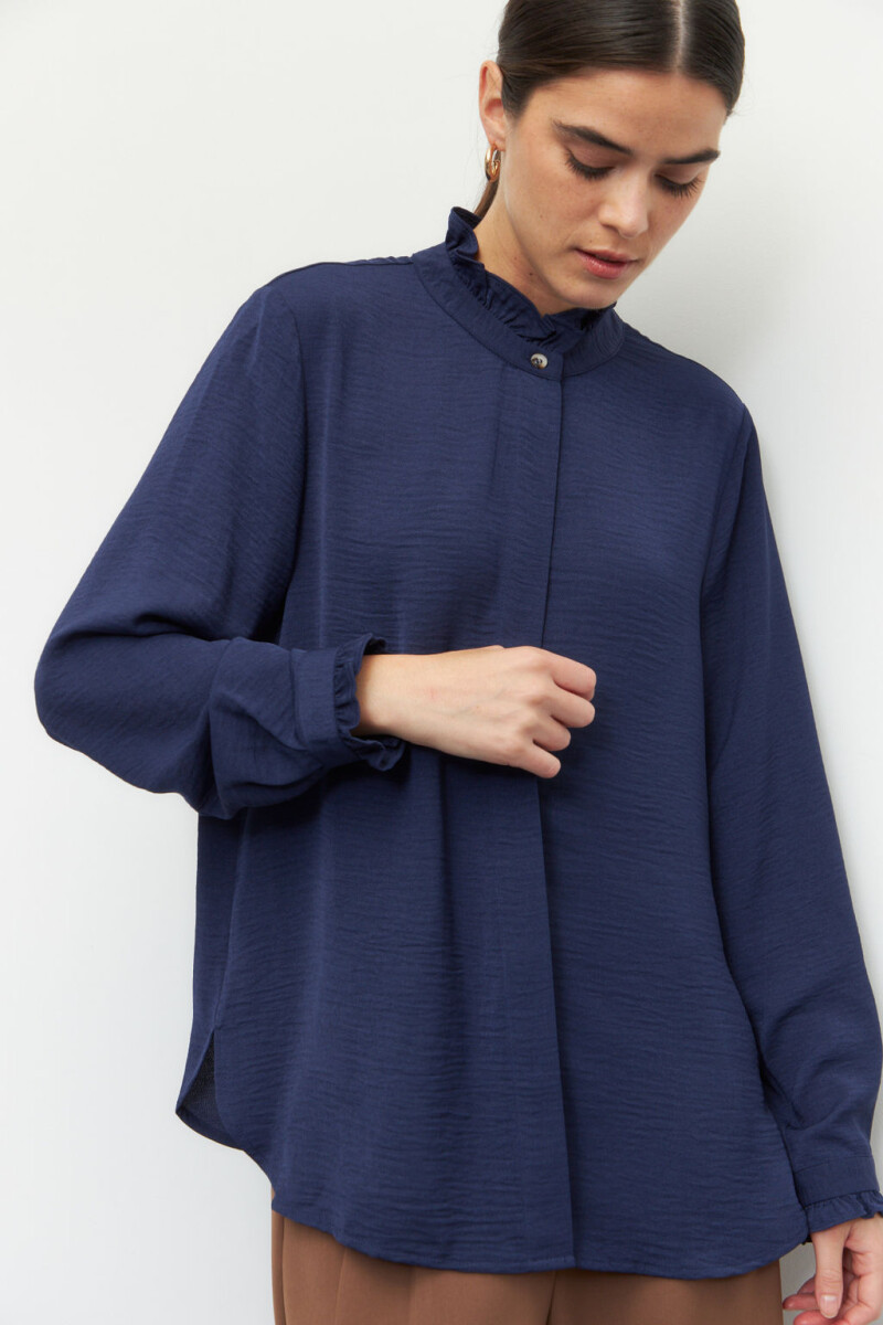 CAMISA FERNANDEZ Azul Marino