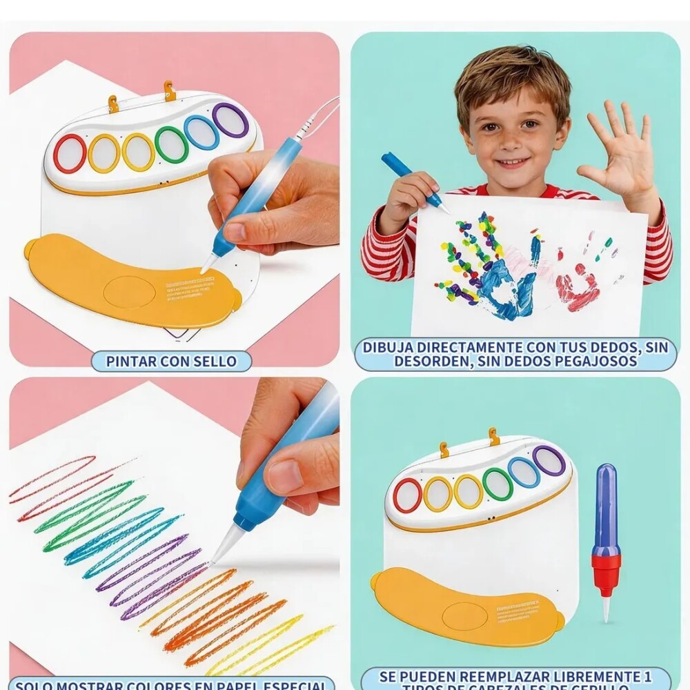 Set colorear magico BABY MONTESSORI Set colorear magico BABY MONTESSORI