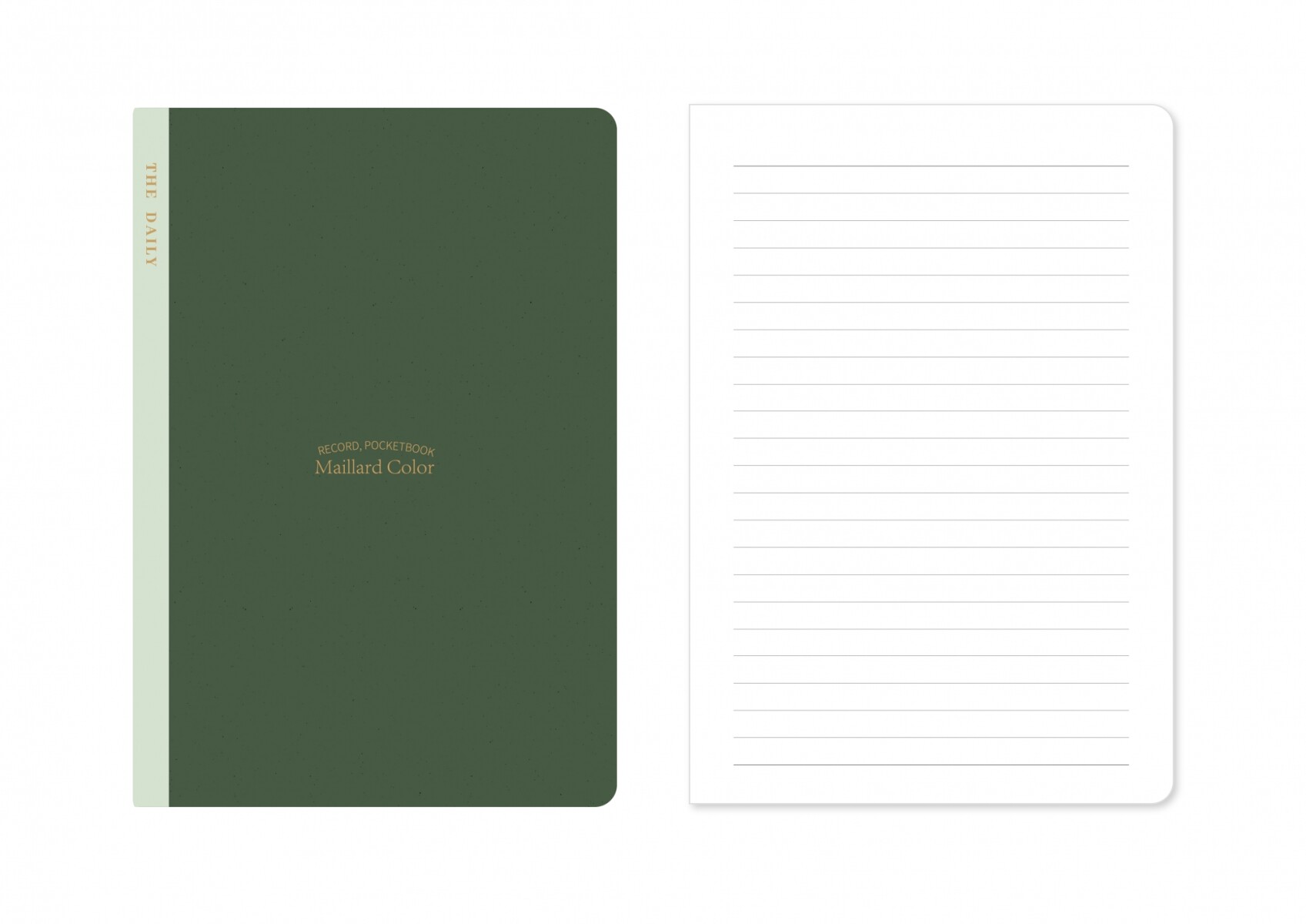 Cuaderno retro A5 - verde 