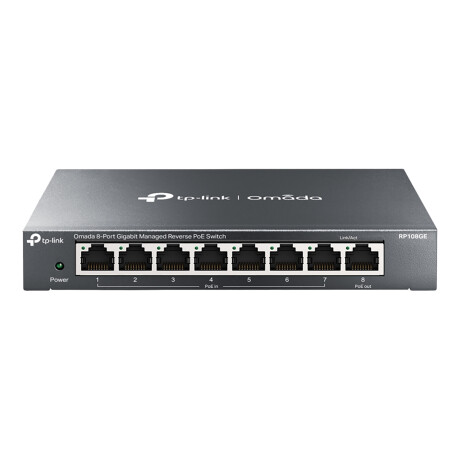 Switch De Escritorio Tp-Link Ts-RP108ge 8 Puertos Gigabit PoE 001