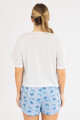 Stitch cotton Celeste