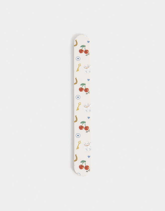 Limas Lima Para Uñas Estampada - Combinacion Multicolor
