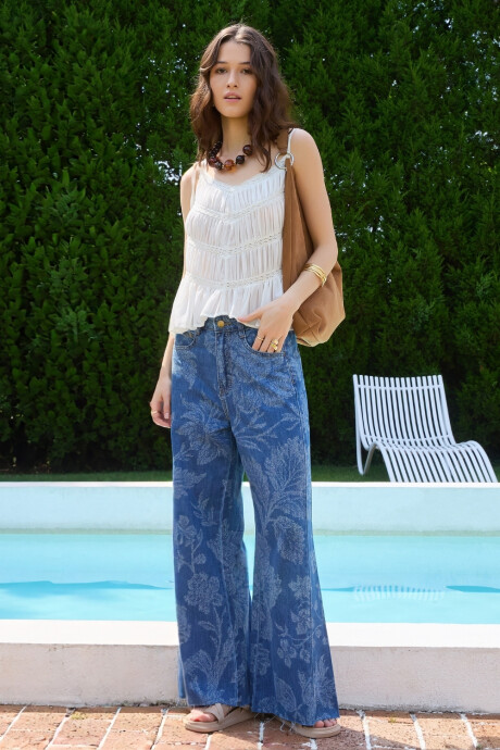 Pantalon Pinto Estampado 1