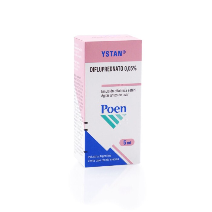 YSTAN EMULSION OFTALM. FR. X 5 ML. única