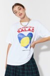 T shirt fresh salad blanco