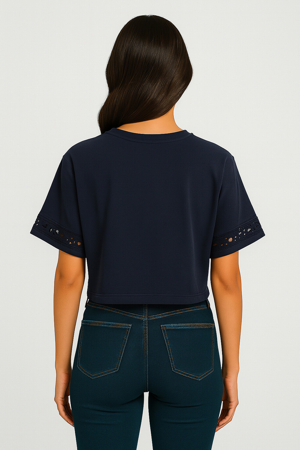 Remera Alixa Azul Marino