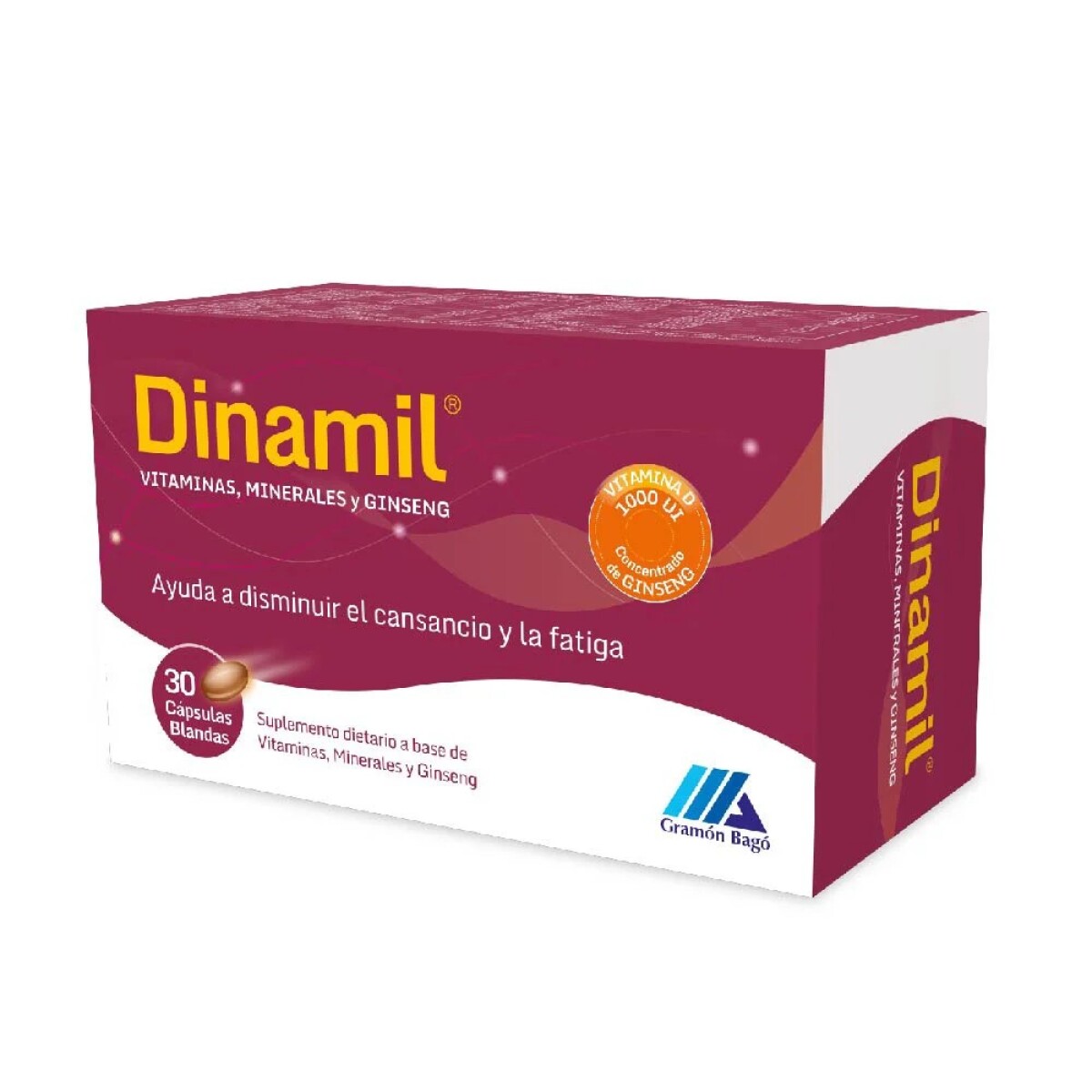 Dinamil 30 Cápsulas - Gramón Bagó 