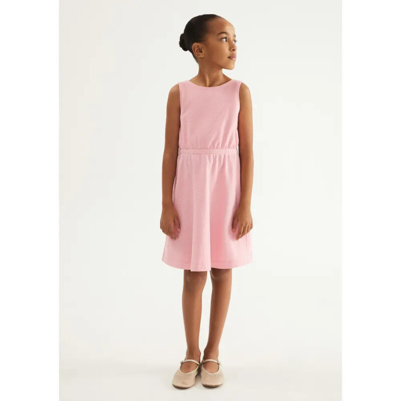 VESTIDO CURTO FEM ROSA CLARO