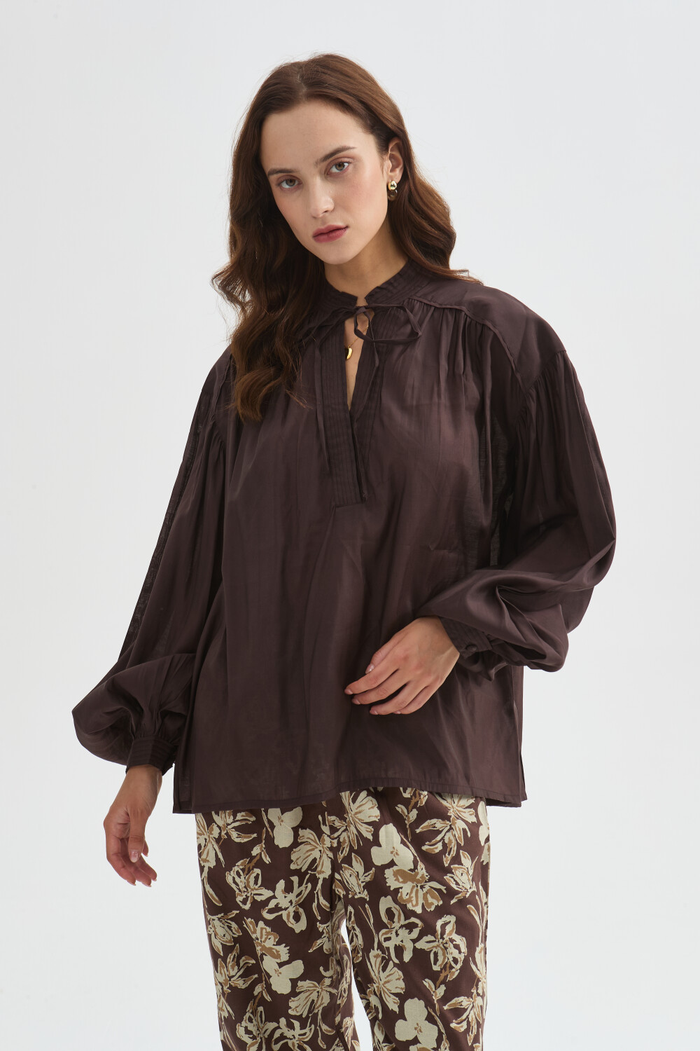 Blusa Nalia Chocolate