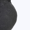 BASE CERAMICA NEGRA 20X31CM Unica