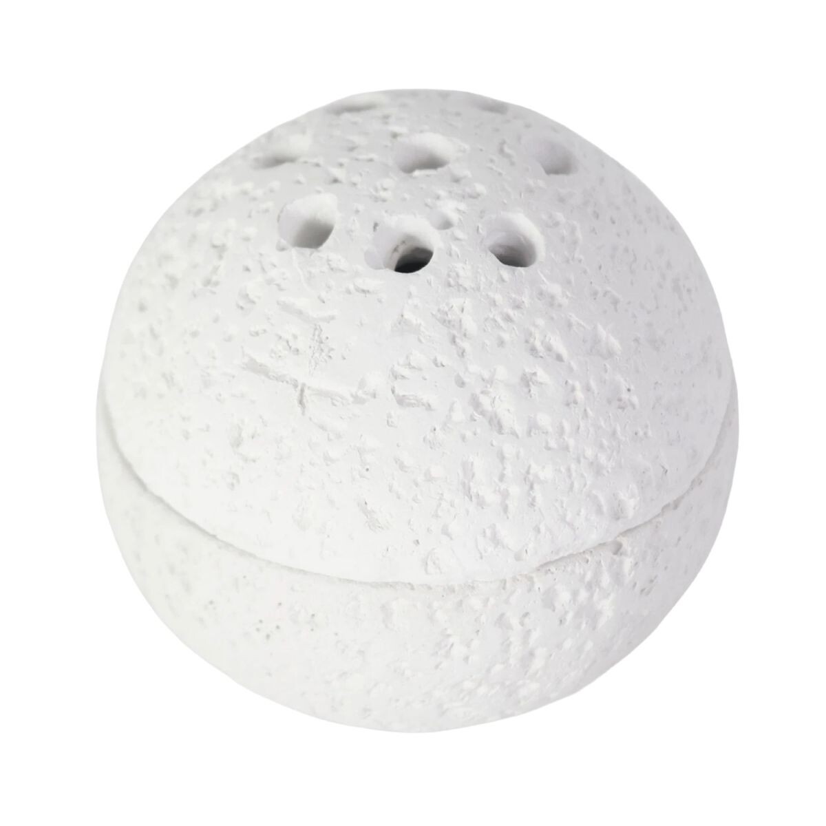 QUEMADOR BLANCO P/INCIENSO 3Pzas 7X7CM 