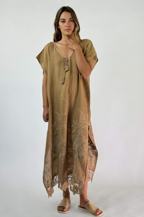 TUNICA CALETHIA Camel