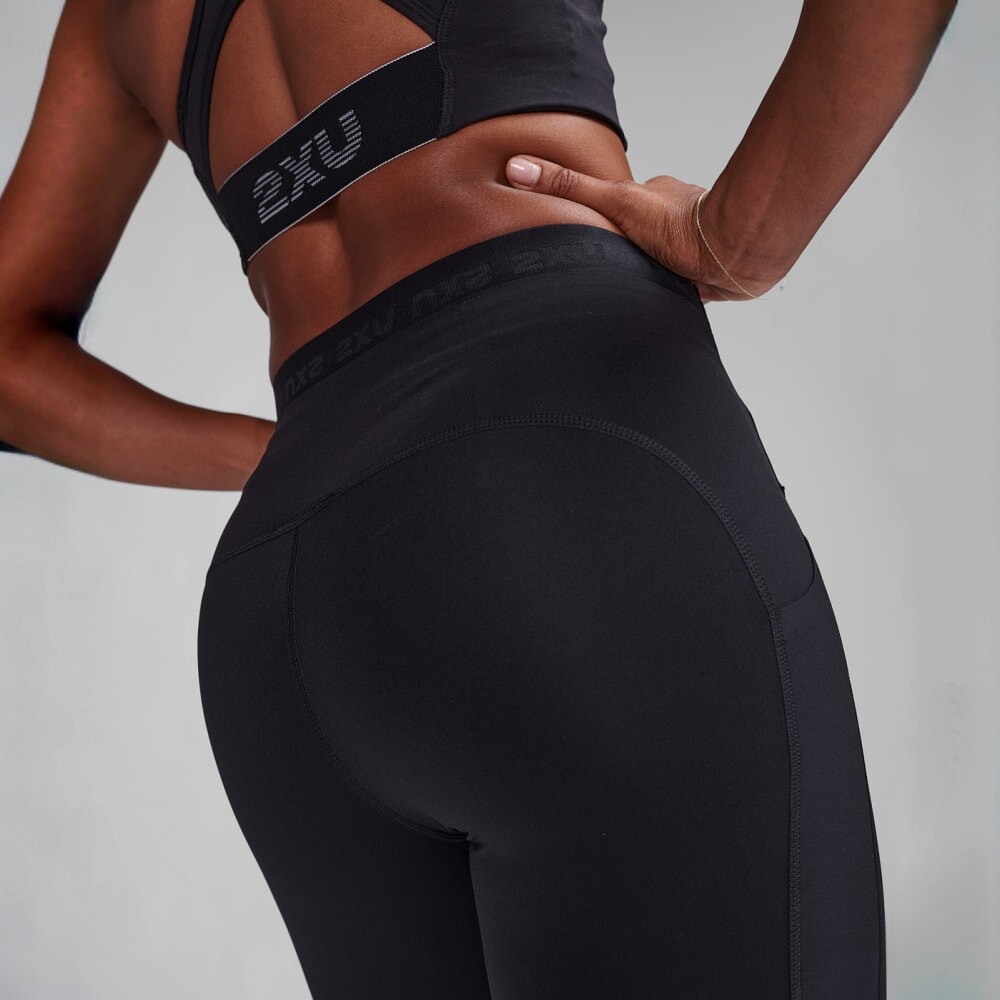 Form Stash Hi-Rise Compression 7/8 Tights - Mujer Black/black