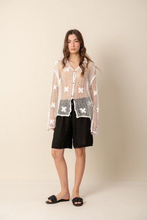 Camisa de crochet Camisa de crochet