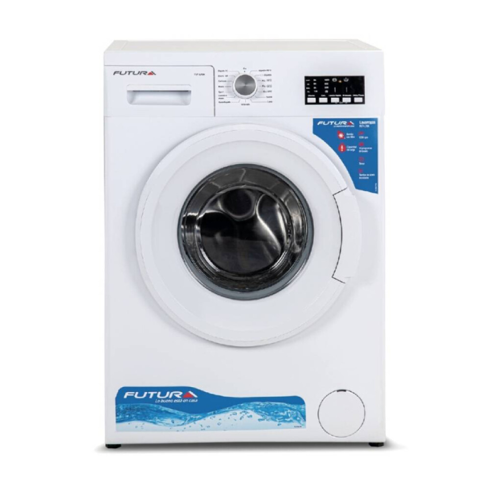 Lavarropas carga frontal Futura FUT-LF8K – 8Kg. blanco